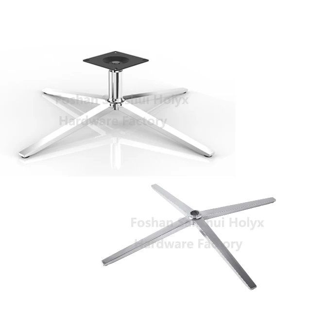 Custom Wholesale Pedestal Base Table Leg Adjustable Metal Coffee Dining Bar Metal Table Base Furniture Legs