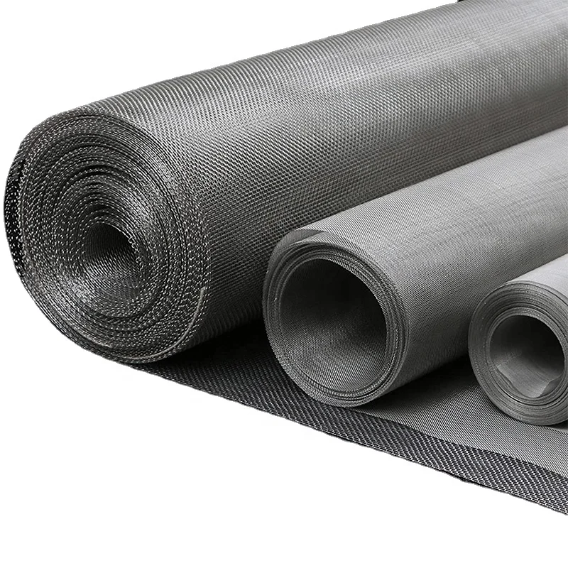 Stainless Steel Wire Mesh 150 300 400 500 Mesh Plain Weave Sieving Screen Filter Custom Cutting