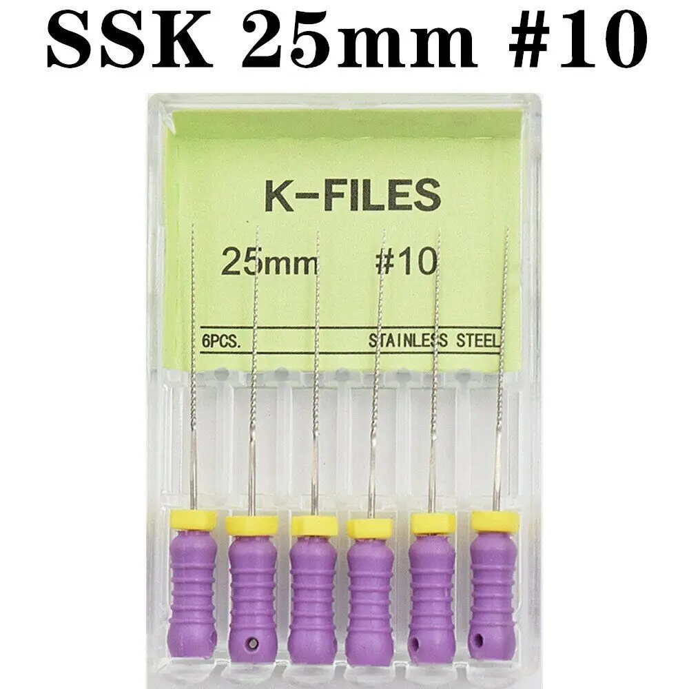 Dental K-Files Quality Endodontic K-Files Root Canal cure K-Files for hand use