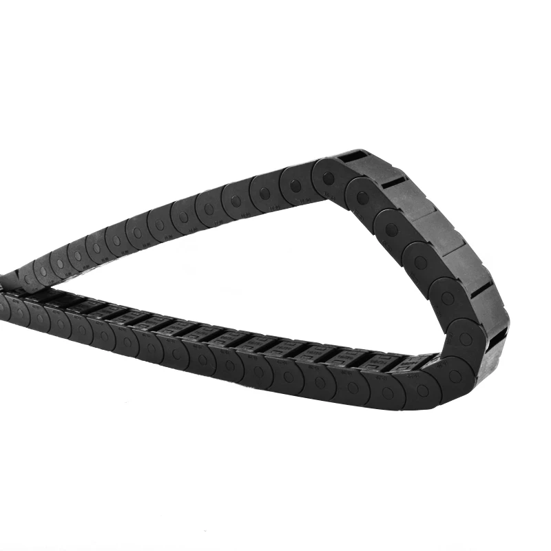 Flexible nylon cable drag chain Mini Size Plastic Cable Carrier Drag Chain