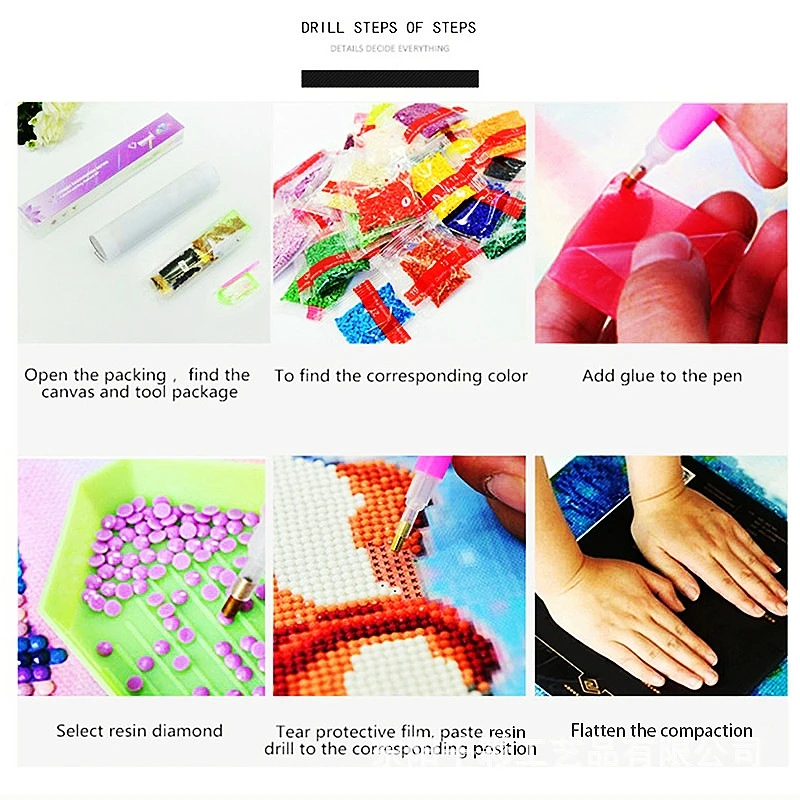 2023 new style 5d diy cartoon handmade diamond paintings for  Art and Crafts Set kristal christmas kits for kids