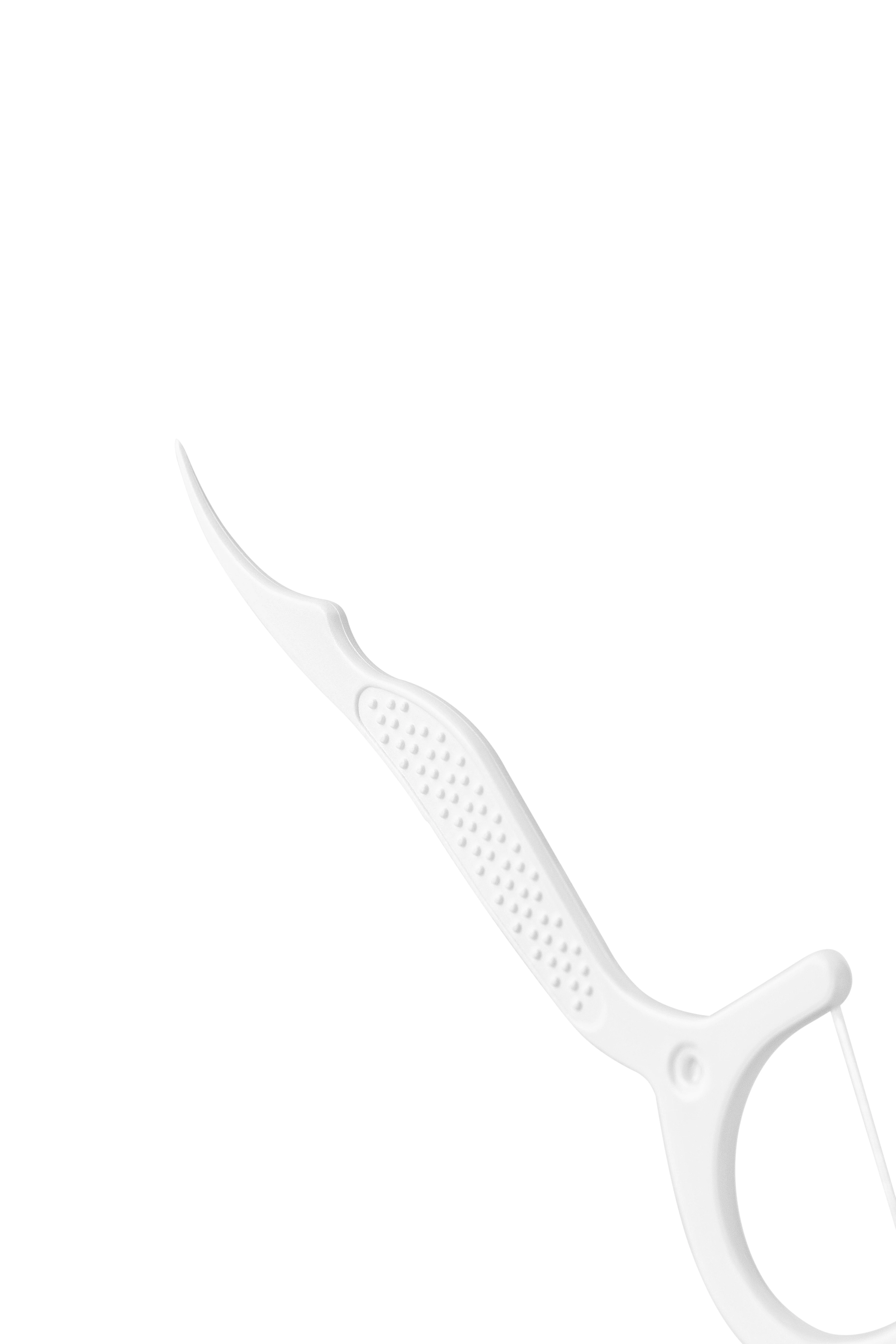 Bulk Mint Flavor  No Flavor Teeth Flosser 50Picks 100 Picks Per Bag Thin Biodegradable Dental Floss Picks