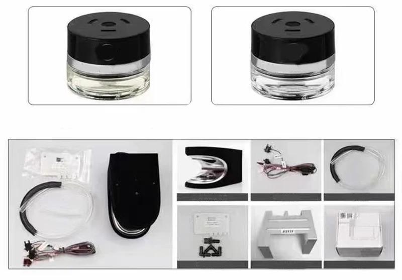 For Mercedes-Benz new S Class 2022 Original Negative Ion System Fragrance Synchronous Car Air Purifierer fresh
