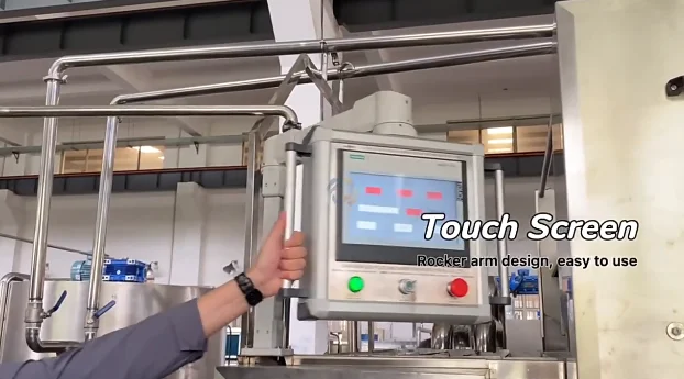 Full Automatic Popping Boba Depositing Line Agar Crystal Ball Making Machine