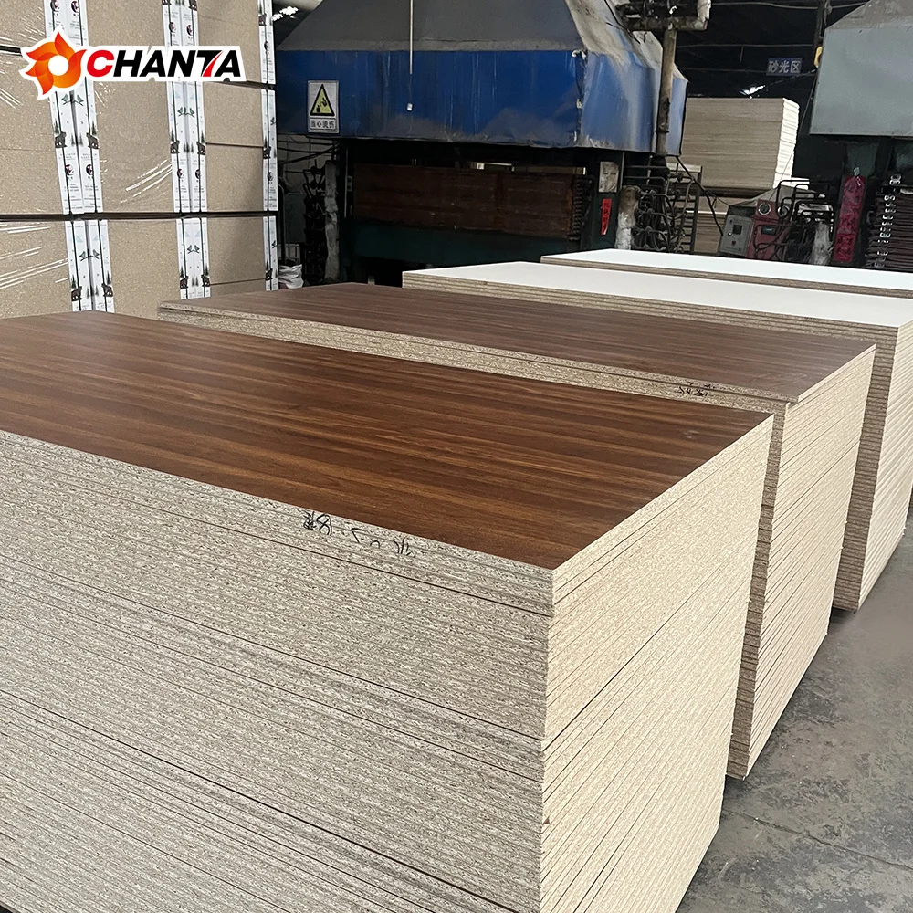 White Melamine Laminated Fibreboard MDF Board for Various Uses melamine chipboard