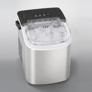 Beeman  Mini Portable Ice Maker Household Stainless Steel Countertop Bullet Shaped Ice Maker Machine