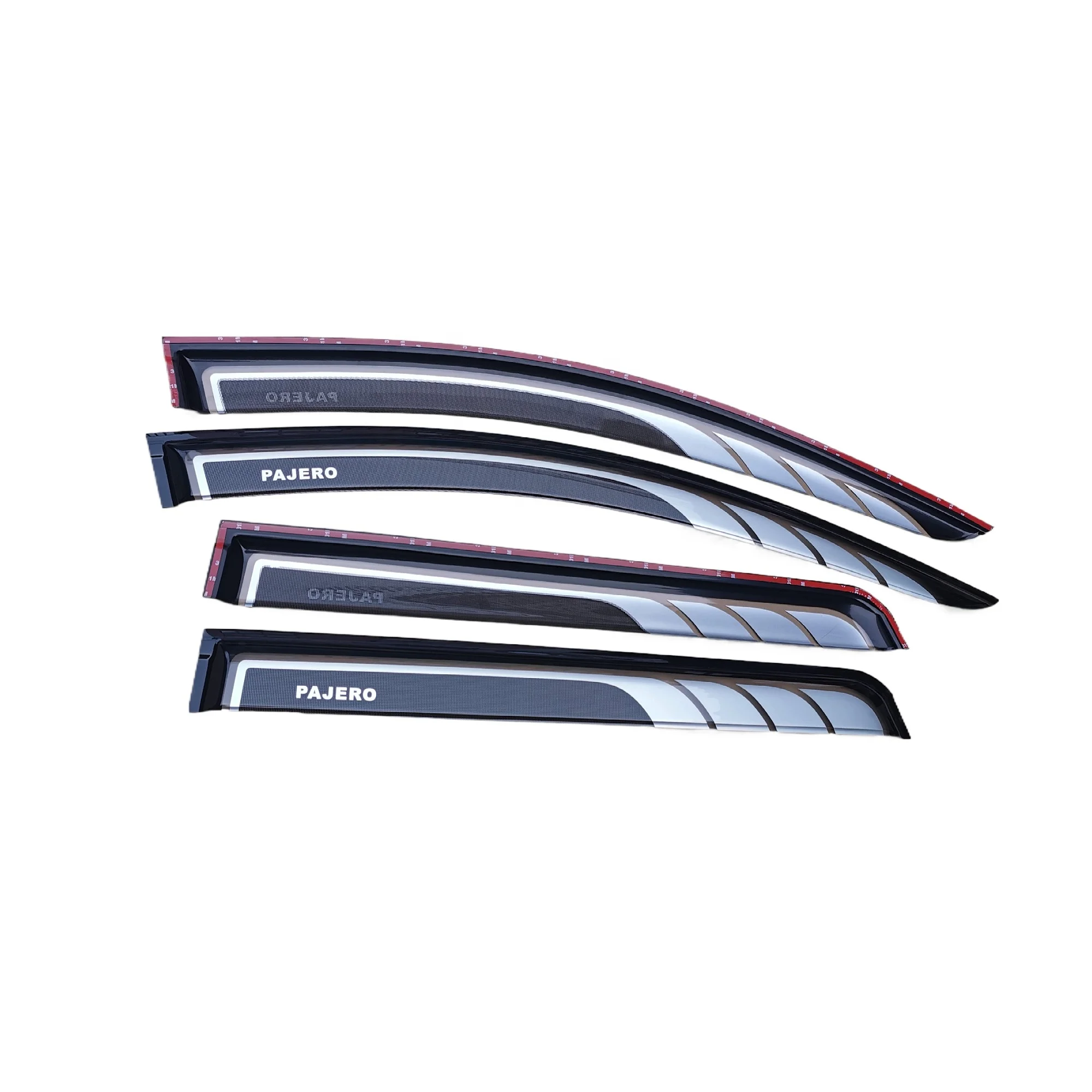 Auto Part Wind Protector Door Visors Two Toned Montero For Mitsubishi Pajero Sport 2009-2014