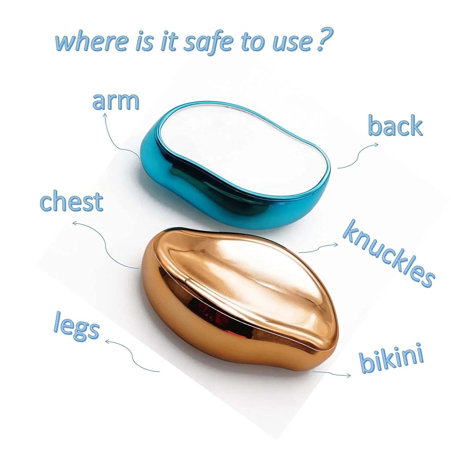 Hot Selling Face Hair Eraser Crystal Stone Hair Eraser for Hair Removal for Hand and Leg