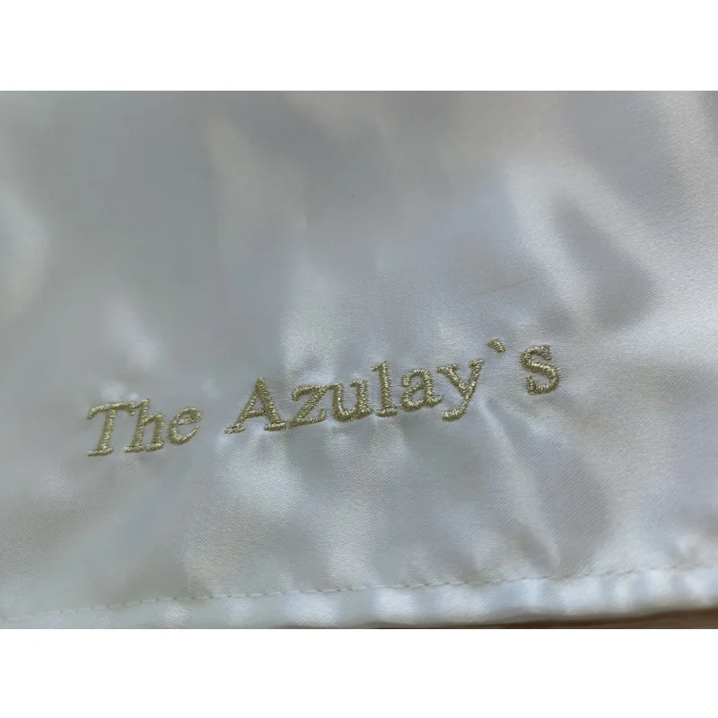 popular gift idea satin challah covers nice embroidery supple Leatherette challah cover for shabbat table