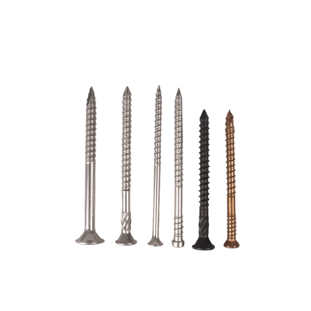 Custom Square Six-Lobe Driver Concrete Stainless Steel Pan Head Wood Screws Folding Chair Screws