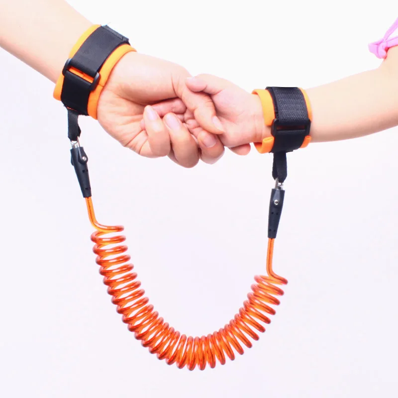1.5M  Child Safety Harness Leash Anti Lost Adjustable Wrist Link Traction Rope Wristband Belt Baby Kids for Toddler Butterfly