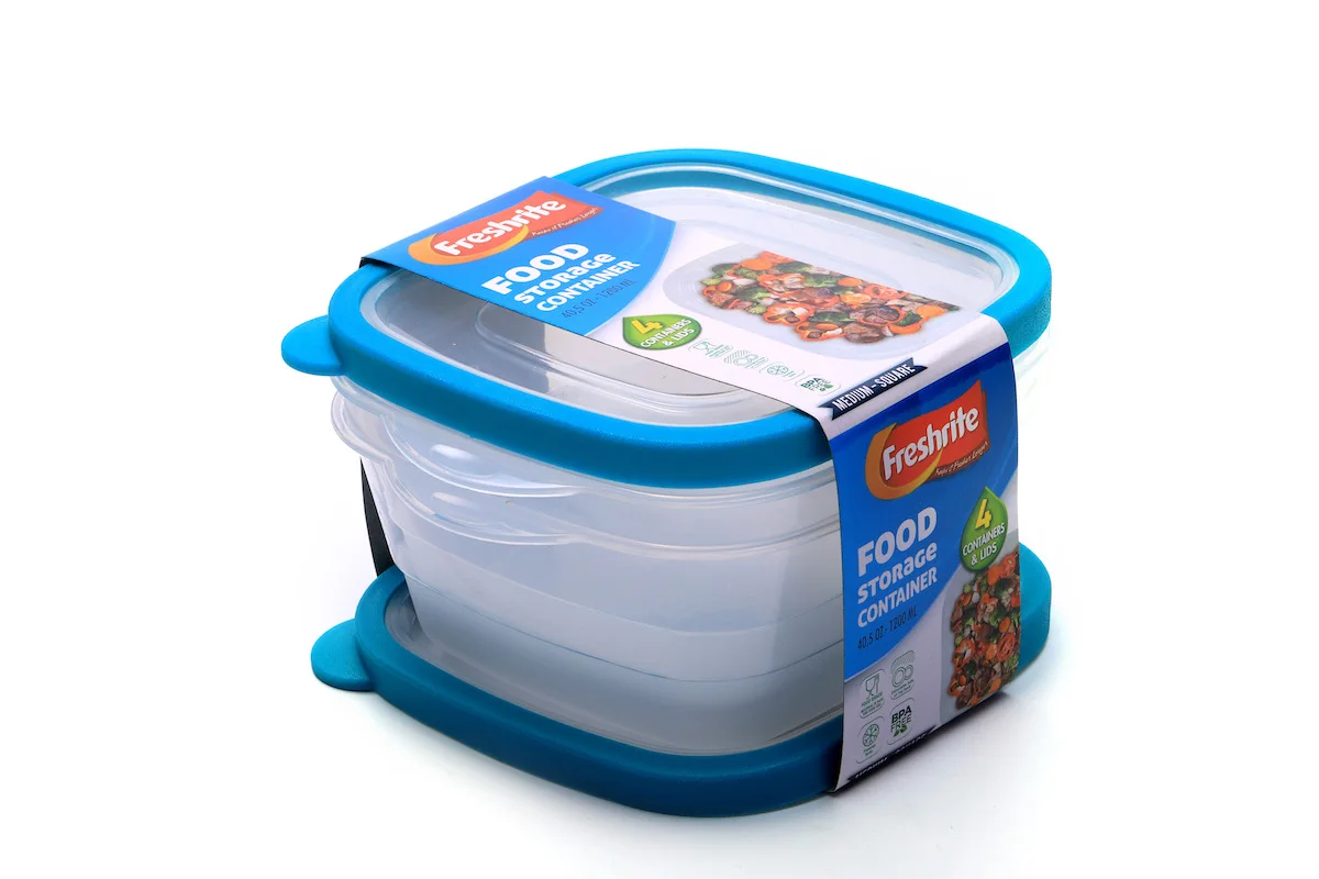 Water Approved Rubbermaid Design Plastic Food Storage Containers Set