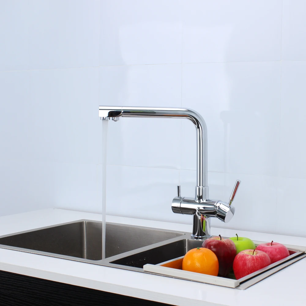 DOGO 5 Way Kitchen faucet 5 in 1 Brass Tap Hot and Cold Water Tap Kitchen Sink 5 Way Mixer tap