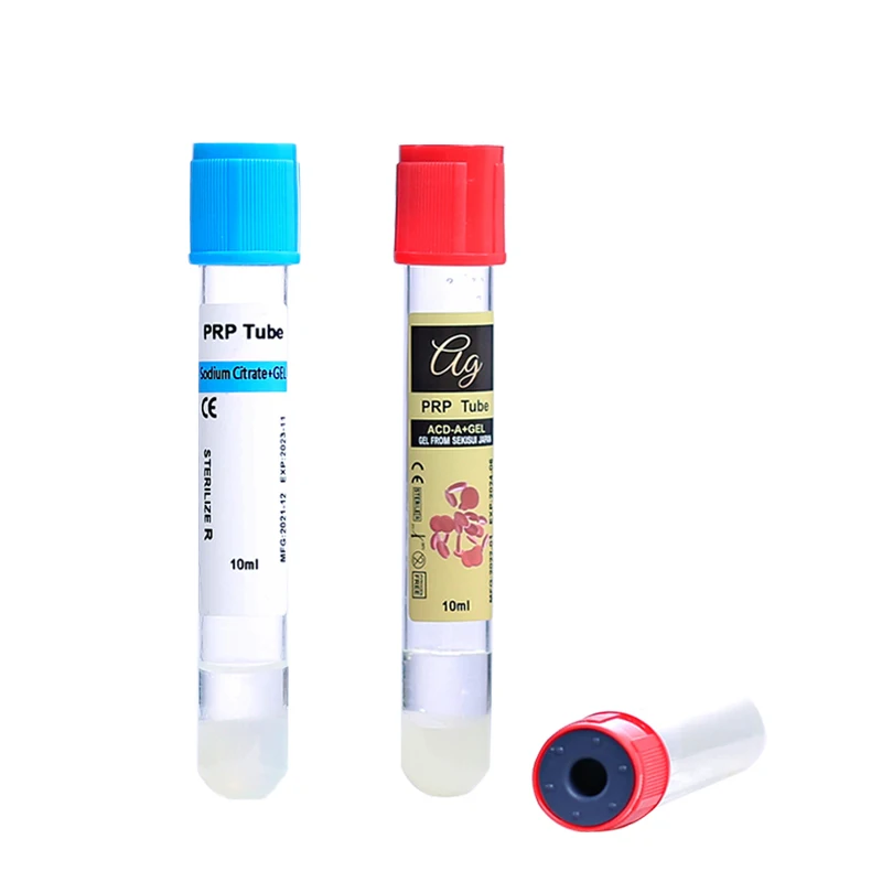 High quality Wholesale price Medical Supply Disposable prp tube acd gel biotin 10ml with sodium citrate prp kit