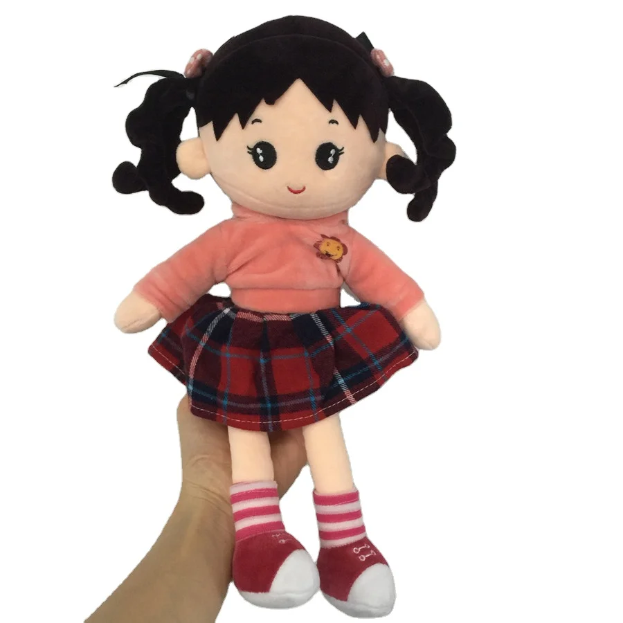Promotional Customized cartoon Plush Toy cute stuffed baby dolls