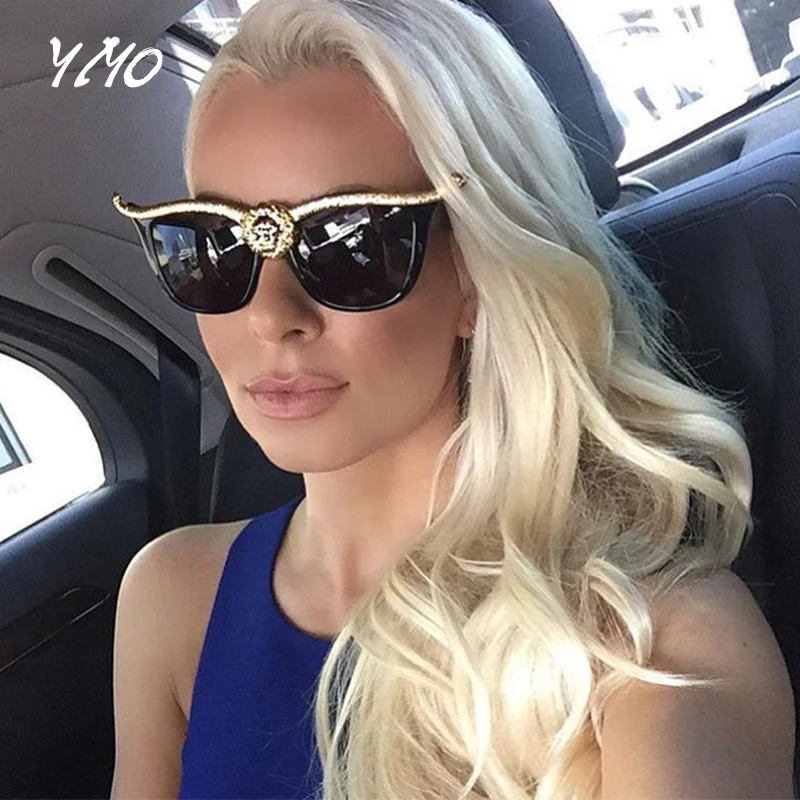 New Fashion Designer Cat Eye Sunglasses Women Men Sunglass Luxury Modern Stylish Cateye Sun Glasses UV400