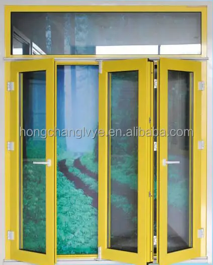 Custom Design Aluminum Casement Windows and Doors for Prefab Homes and Container Houses Shutter Type