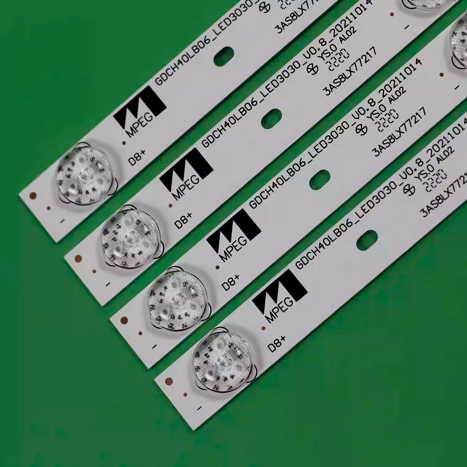 HX-NO.327  LED TV Backlight TV Strip Light GDCH40LB06_LED3030_V0.8 LB-C400F14-E6-C-G1-ZM2 For Changhong 40S1