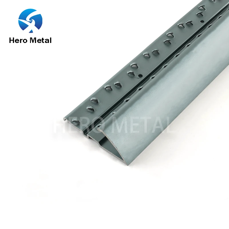 Cheap price gold carpet Trim Underlay Aluminum Corner Profile Decorative carpet Trim