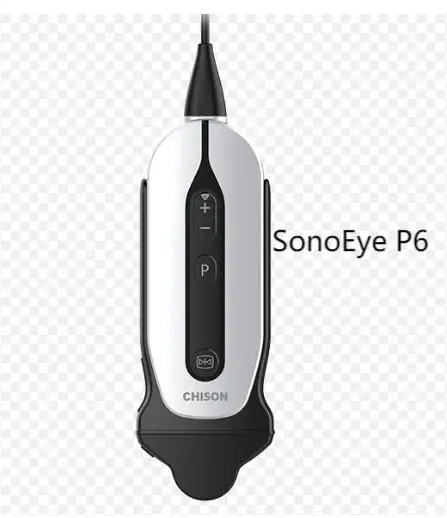 Medical Instrument Machine Chison SonoEye P6 6MHz Micro-Convex Pocket Probe color doppler hand-held ultrasound system human use