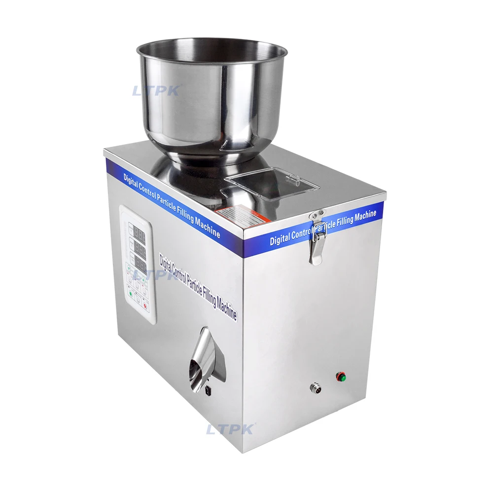 LT-W25 1-25g small digital weighing filling dosing machine for seeds beans grains spices powder