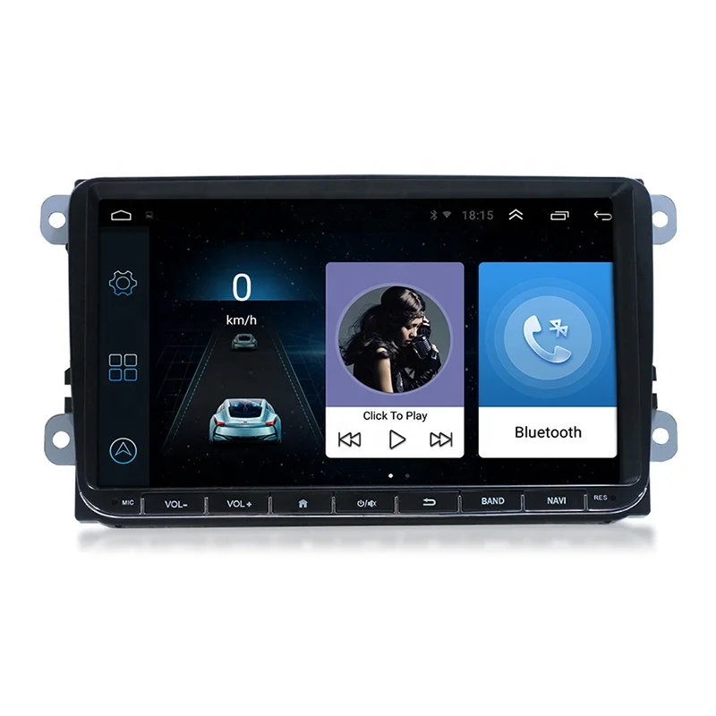 Hot Sale 9Inch  Android 9.1 Navigation BT Media MP4 MP5 Player for Volkswagen