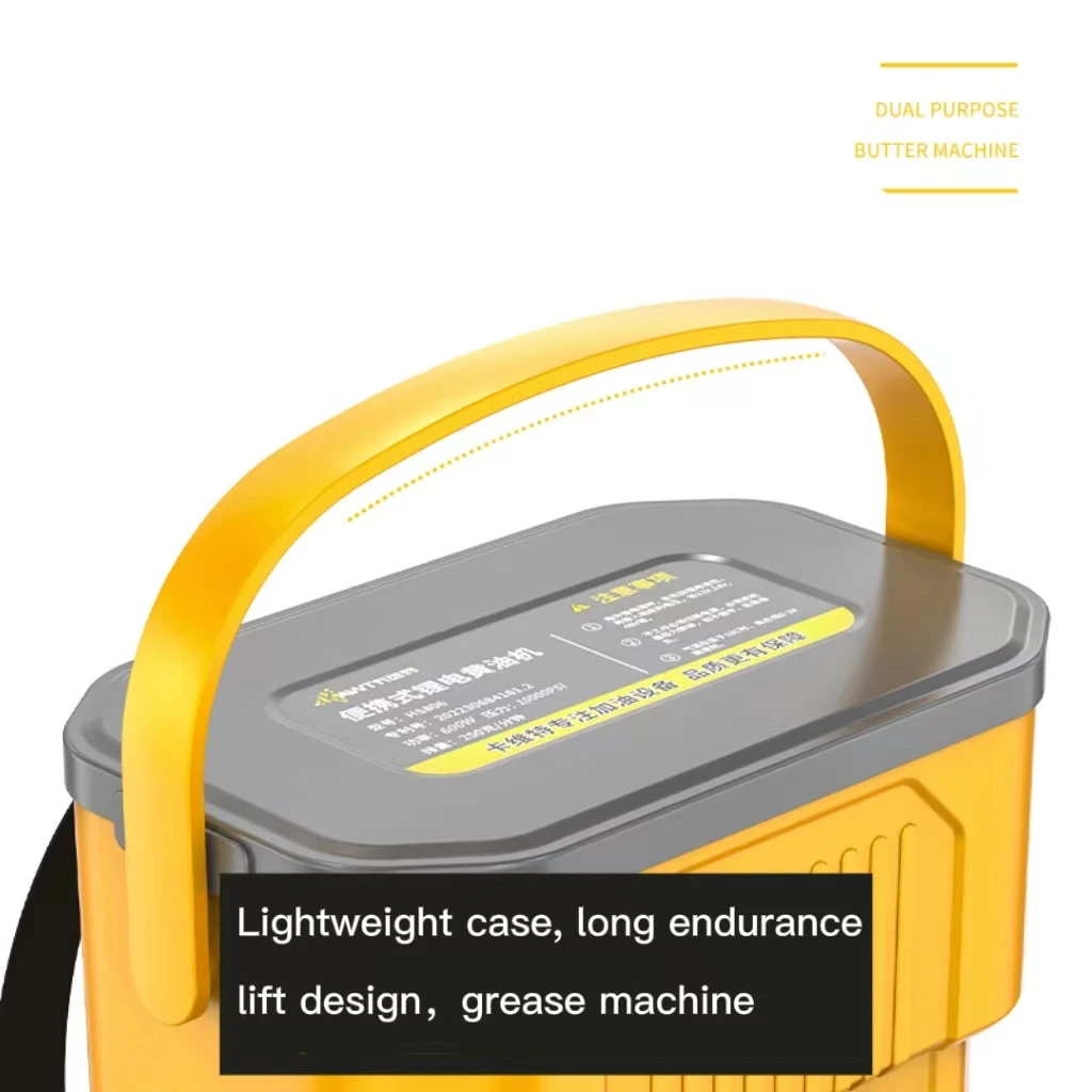 Factory  Outlet Lithium Battery Electric Grease Gun High Pressure Electric Grease Gun New Type Automatic Rechargeable Grease Gun