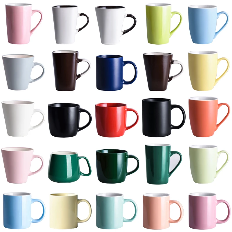 Wholesale customizable ceramic sublimation 11 oz 15 oz blank white coffee mugs cup