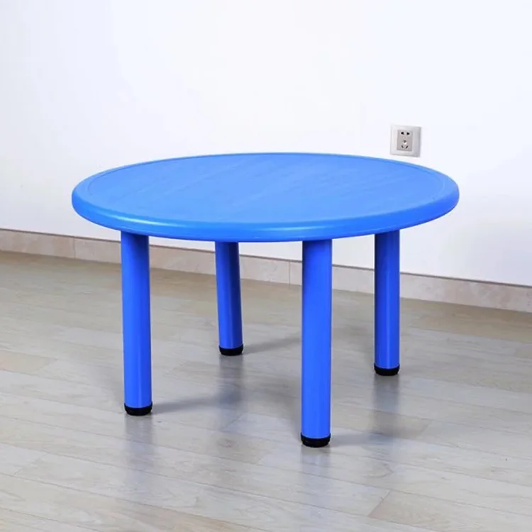 Round Table Kindergarten Kids Top Brand New Classroom Bedroom School Furniture round plastic table