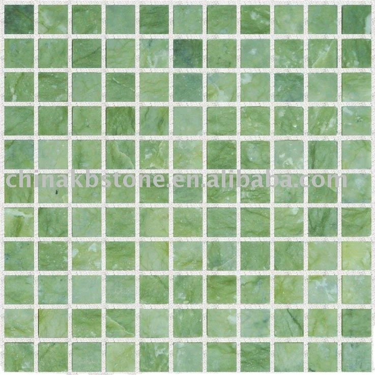 Dandong Green Marble Mosaic Tile kitchen and bathroom wall tile