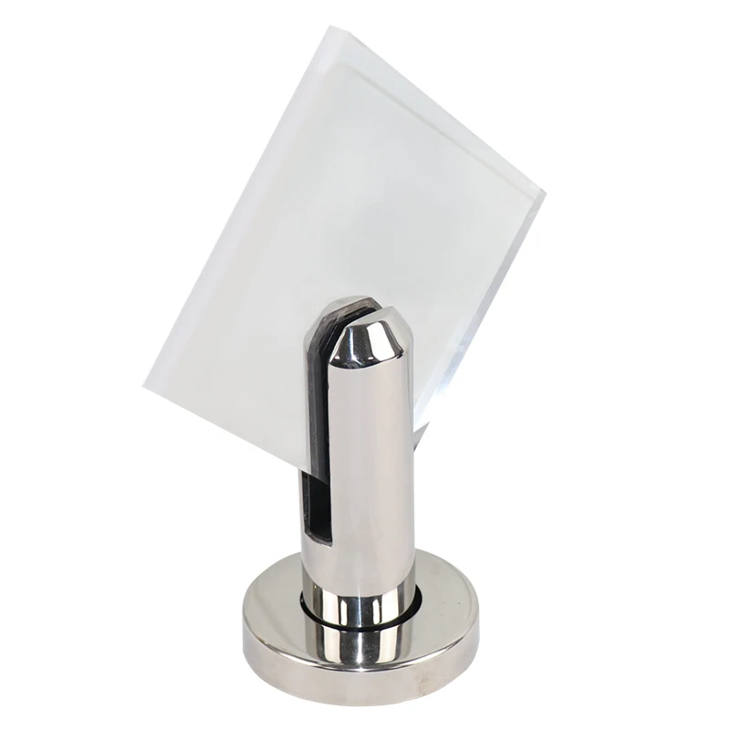 Balustrade Balcony Swimming Pool Round Railing Spigot Stainless Steel Glass Clamp For Glass Railing