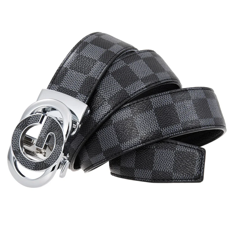 2022 класса «Люкс» из качественной натуральной кожи известные фирменные прииски черного слайдер пряжка мужской кожаный ремень