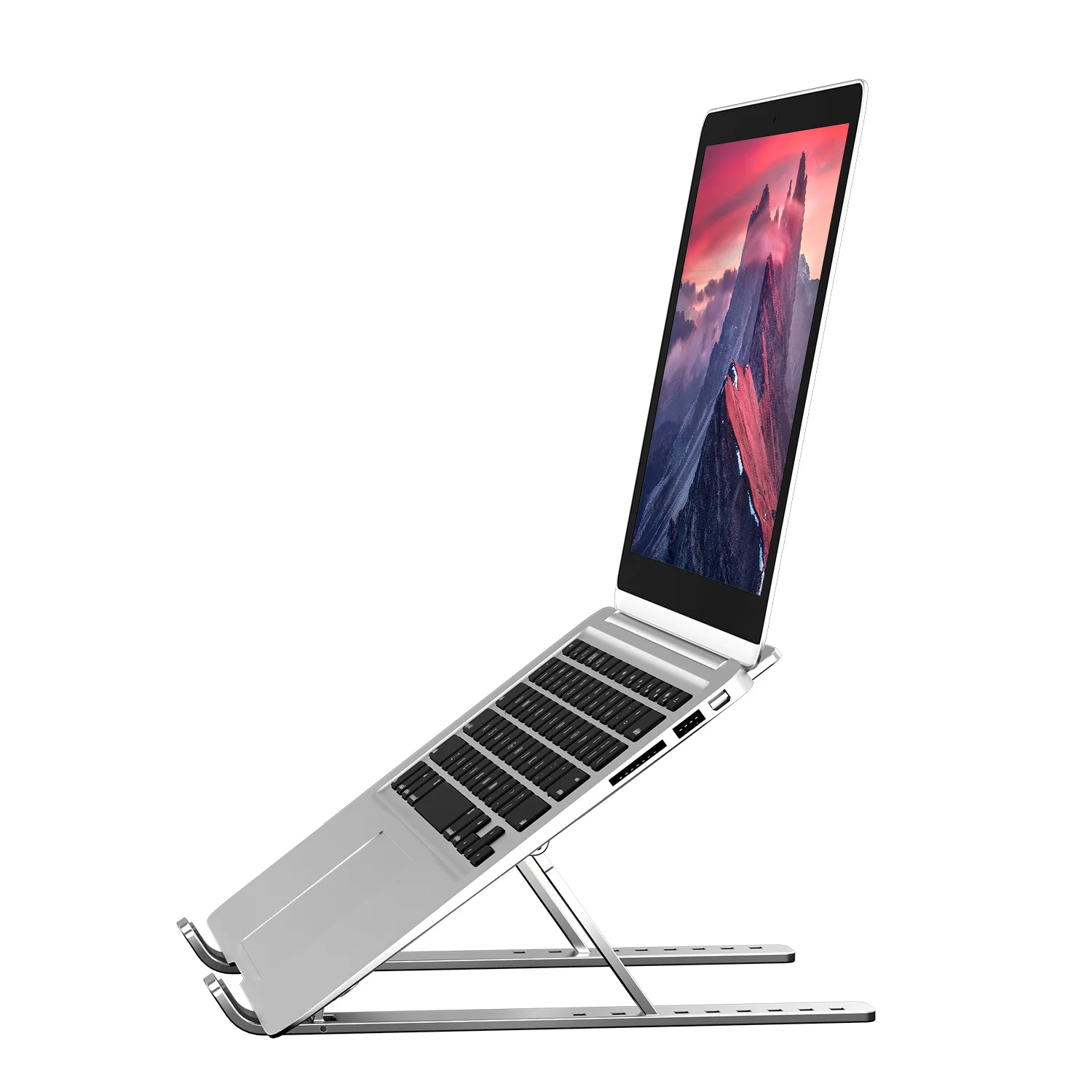 Multifunctional cheap mini portable bracket notebook foldable multi-position folding laptop tablet stand