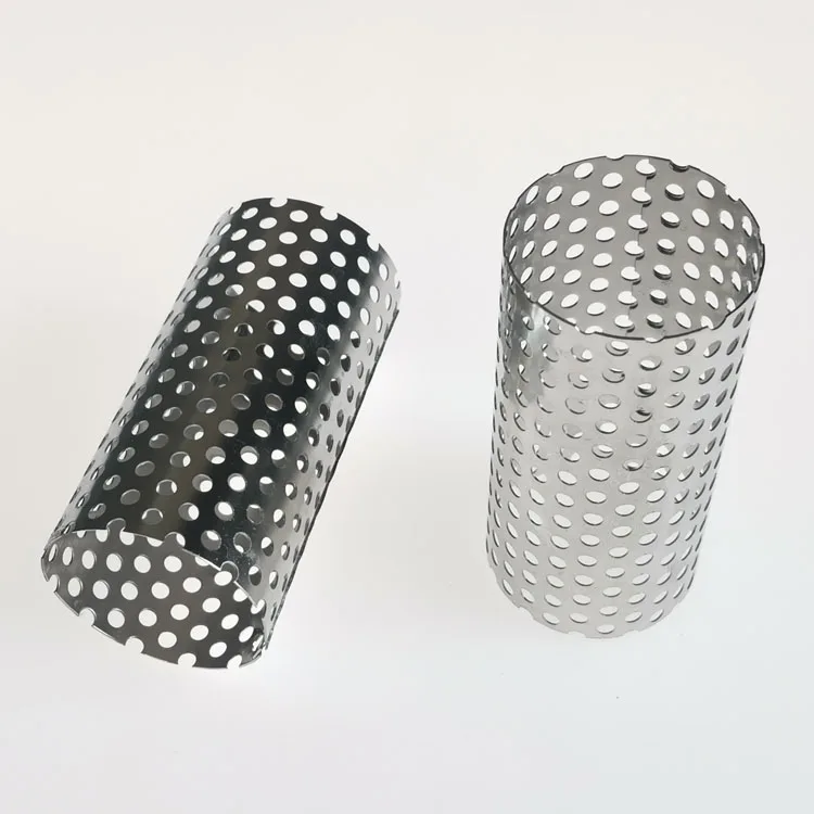 stainless steel woven wire mesh strainer filter screen bucket chinese manufacturer pipe strainer