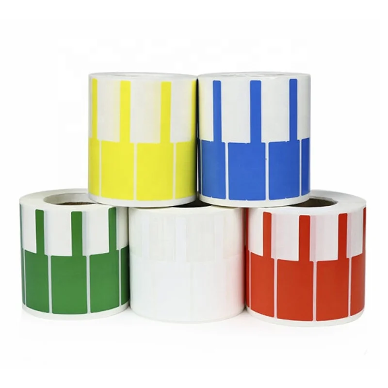 china supplier custom adhesive cable Handwritten and printable label sticker