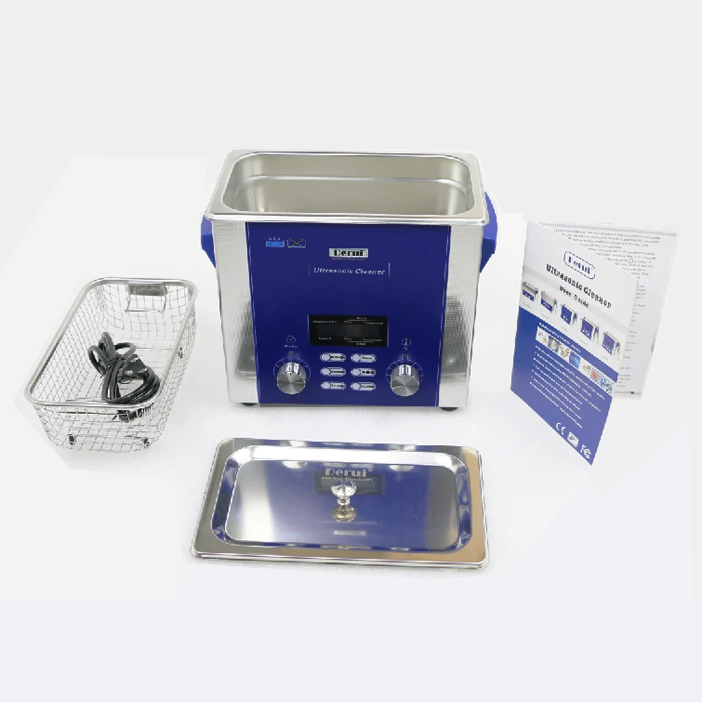 3L sonic cleaner for eyeglass  vinyl records pcb parts with digital timer heater ROHS ultrasonic cleaner