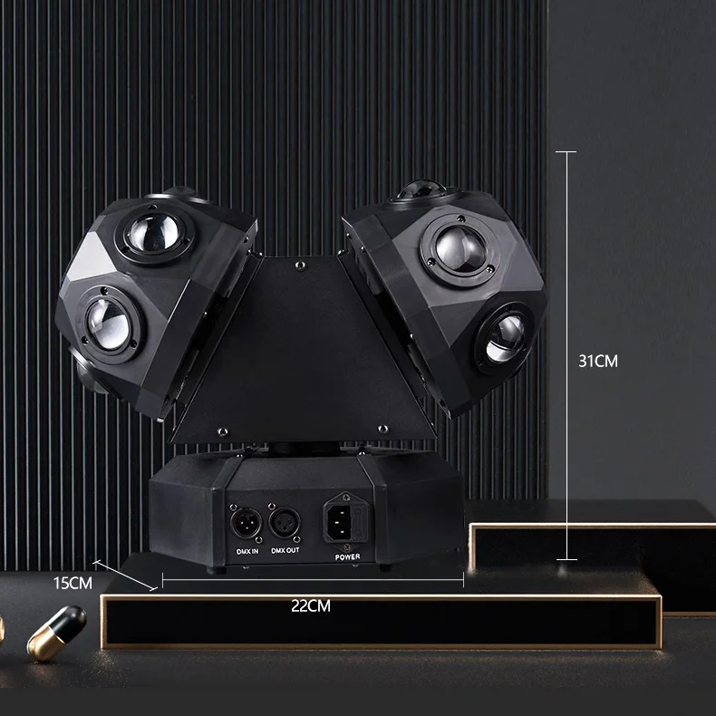 Лидер продаж 12 светодиодных ламп оснащенных RGB-лазером подходит для освещения сцены диджея диско-вечеринки