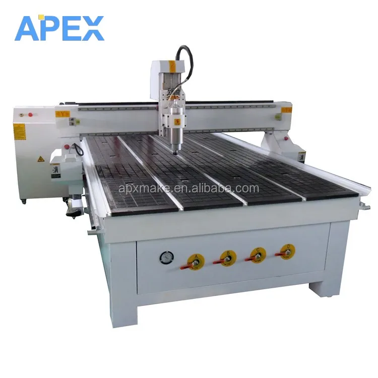 high quality blue elephant wood working cnc 1325 1530 machine furniture making router for sale with air cooling spindle in Peru