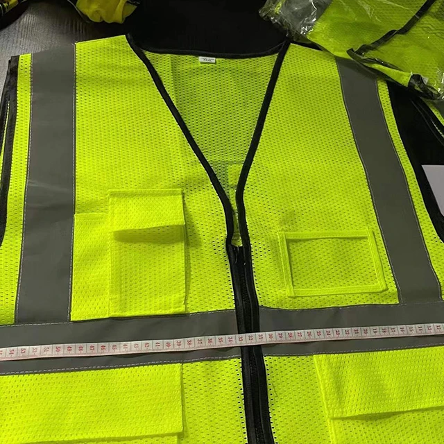 Work reflective clothing security construction uniforms workwear high visibility safety vest