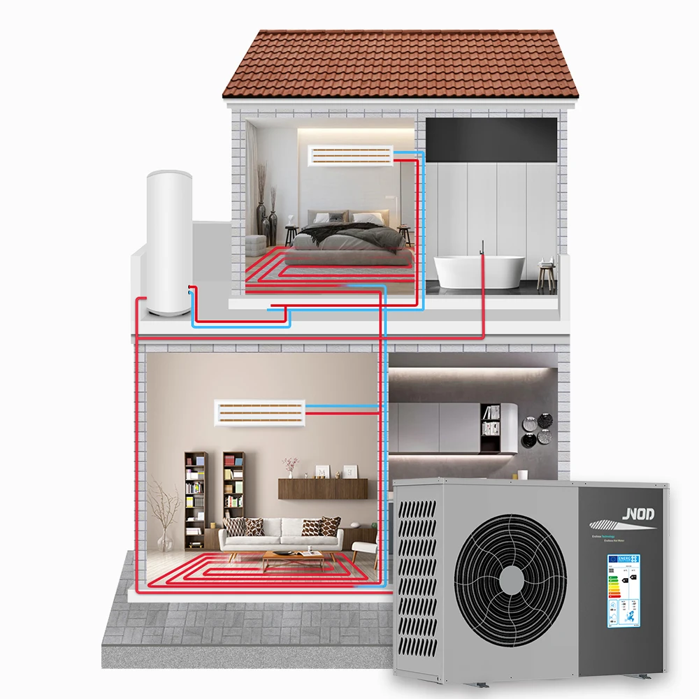 Poland Pompa Ciepla JNOD Air Source Monoblock Heatpump Heating R290 10kw 12kw 15kw 22kw Full DC Inverter Heat Pump