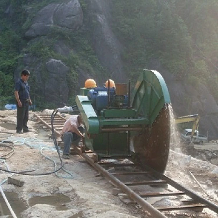 Quarry stone cutting mining diamond wire saw machine