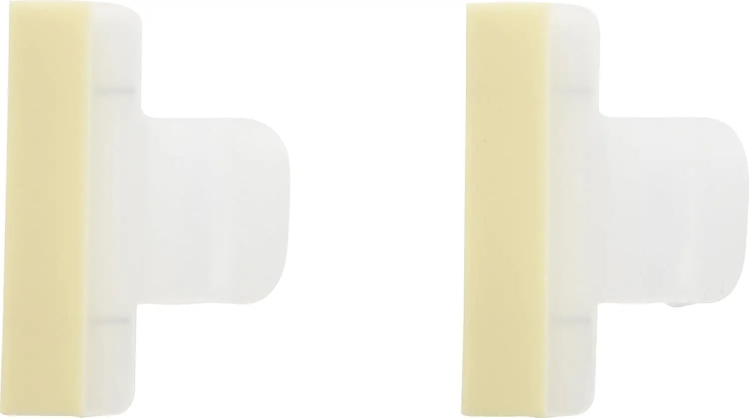 154701001 Dishwasher Splash Shield Replaces 1465007 154685101 AP4338941 (2pcs)