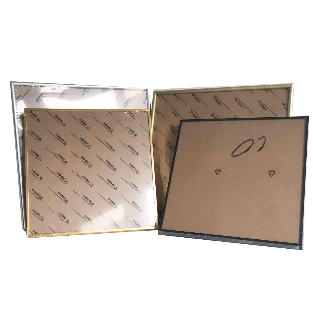 New aluminum photo picture frame all sizes -desktop or wall hanging photo frame