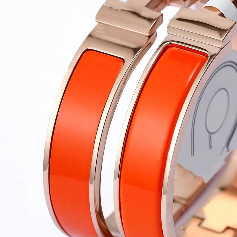 Браслет из титановой стали с буквой H, европейский и американский модный трендовый браслет, новые ювелирные изделия из титановой стали