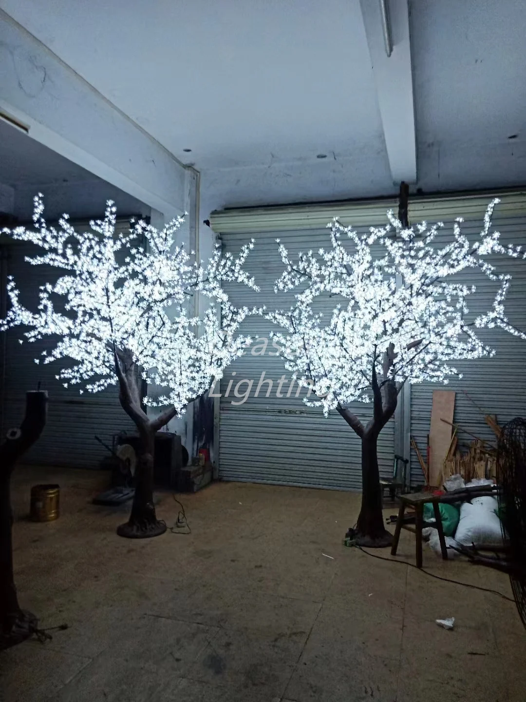 Outdoor Garden Wedding Street Christmas Holiday Decoration 10ft Artificial Led Cherry Blossom Tree Light