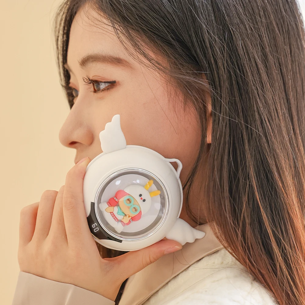 Best Seller Custom 5000mah Battery USB Charging Children Mini Mobile Heater Hand Warmer