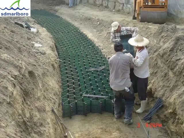 Roadbed Reinforcement Stabilization Geocell Gravel Stabilizer Paving Grid