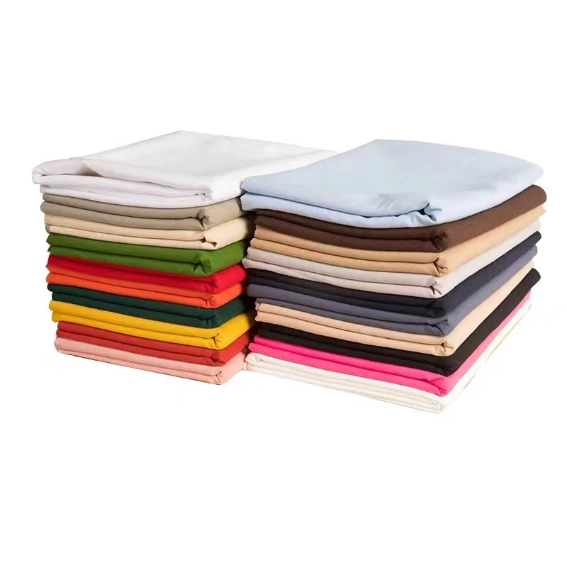 HAHOO 55 цветов Мягкая дышащая чистая винтажная цветная каменная моющаяся пряжа крашеная Смешанная льняная вискозная ткань для женщин одежда фартук