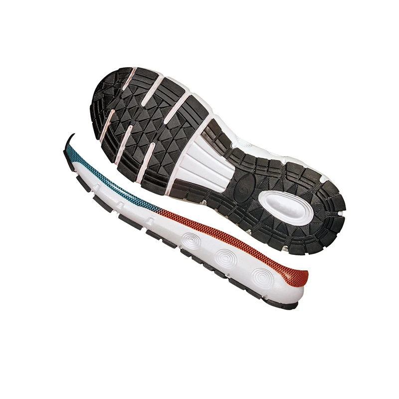 Sanda Shoe Sole Manufacturer Eva Midsole Casual Jogging Sneaker Tpr Outsole Walking Mens Tpu