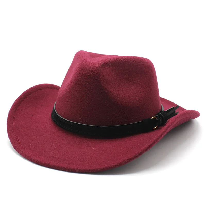 Wide Brimmed Borsalino Fedora Hat Roll Up Cowboy Hat